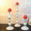 AN382 ANPHY European Style Noble Wedding Household Hotel Decoration Four Sizes Metal Gourd Candlestick Holder Stand White Stock