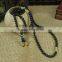 8mm black sandalwood beads Tibetan Buddhist Sandalwood Beads Prayer Mala Necklace