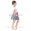 top quality summer short sleeve baby girls outfits kids boutique clothing