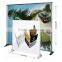 adjust 10ft black Jumbo Telescopic Trade Show backdrop banner
