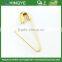 Hot selling 32mm metal gold pin for sweater CSJ-001