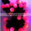 US EU 110V 220V yellow Warm white purple RGB led global string light fairy IP65 standard outdoor led ball string light