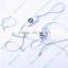 Customize Garment String Seal Plastic seal tag for paper hang tags