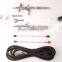 china popular mini air compressor airbrush kit with two airbrush