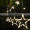 Star curtain lights LED Christmas Lights Party Wedding Led Night Lighting