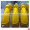 thermoforming thick sheet ABS+PC plastic yellow shell for luggage