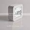 New Design Smart Digital Rotation Control Functions Night Light Bedside Digital Alarm Clock with LED Light
