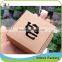 Custom logo cosmetic paper box with window