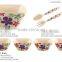 bio-degradable rectangle salad bowls