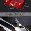 72pcs cutlery set of stainless steel 430 material and food certificate