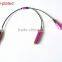 manufacture gold-plated DC3.5 m to 2*female earphone splitter cable