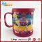 Eco-Friendly Feature soft pvc kids personalized plastic mugs