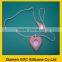 Waterproof Heart Shape Silicone Medical Watch With Long Necklace