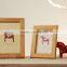 fancy personalized bamboo wood cheap photo frames
