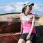 Santic woman custom running wear OEM service running shirt