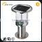 new design die cast aluminium housing outdoor led solar power garden lamp