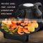 Professional electric fish grill machine