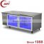 QIAOYI B2 360L Commercial Kitchen Worktable Refrigerator Freezer