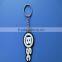 promotional price soft silicone keychain design custom rubber keyring