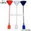 UL E26 Socket Silicone Pendant Lamp Parts With Plastic Canopy