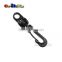 Black Plastic Rotary Snap Hook Clips for Bags Backpack Hanging Outdoor Kits #FLC019-A/B/C/D/E