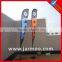 Popular screen printing outdoor flying beach flag
