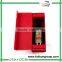 Customized fancy storage boxes round tube wine gift box