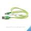 2016 universal data transfer cable micro USB 2.0 mobile data cable with led lighting