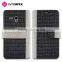China suppliers genuine diamond leather custom design cell phone case for Alcatel fierce XL