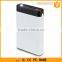 capacity 10000mah type c QC2.0 power bank with display