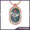 Wholesale Promotional cheap price custom carlsberg print logo key fobs