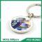 Wholesale Bulk Metal Two Sided Souvenir Sport Printing Custom Key Ring