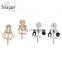 Jewelry Fashion Gold Earring, Fashion Earring, Alloy Dangle Skull Earrings Jewelry