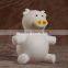 china factory custom make blank diy vinyl piggy bank/wholesale piggy bank