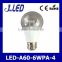 warm/cool white 2835smd b22/e27 globe led lamp bulb