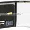 A4 Business PU leather portfolio folder,a4 leather document folder,portfolio folder with zipper