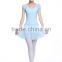 Short Sleeves Dance Wear, High Quality Cotton Material, Elastic Ballet Tutu for Girls, Ballet Costume Dance Dresses Adult