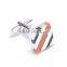Blue Striped Ultimate Square Cufflinks