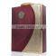 Elegant luxury genuine leather busines gift box/wine box/packing box