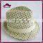 Unisex Colorful Paper Straw Fedora Sun Hats