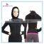 womens nylon/spandex dry fit yoga jacket