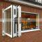 2016 new design Europen style UPVC steel reinforcement 3 panel upvc folding windows with 600*1200 mm