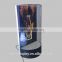 fashion single custom wholesale LED acrylic bottle display/acrylic wine bottle holder/acrylic wine rack