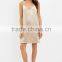 2016 Casual Contemporary Metallic Cami Shift Dress For Leisurely Life Women