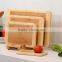 Bamboo chopping board cutting board set with holder