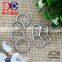 High Quality Slidproof Underwear Ligeries Buckles,Silver Bra Strap Hooks