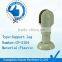 Plastic ready made toilet cubicles support leg for sale