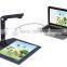 Portable A4 document scanner camera, new style document camera