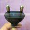Korea 2 pin plug VDE power cord with KC approval 2.5A 250V
