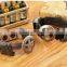 Antique Star Charming Double Layers Brown Leather Wrap Bracelet